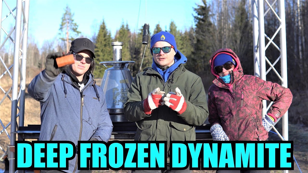 What Happens if you Deep Freeze Dynamite with Liquid Nitrogen? Will it still Explode?