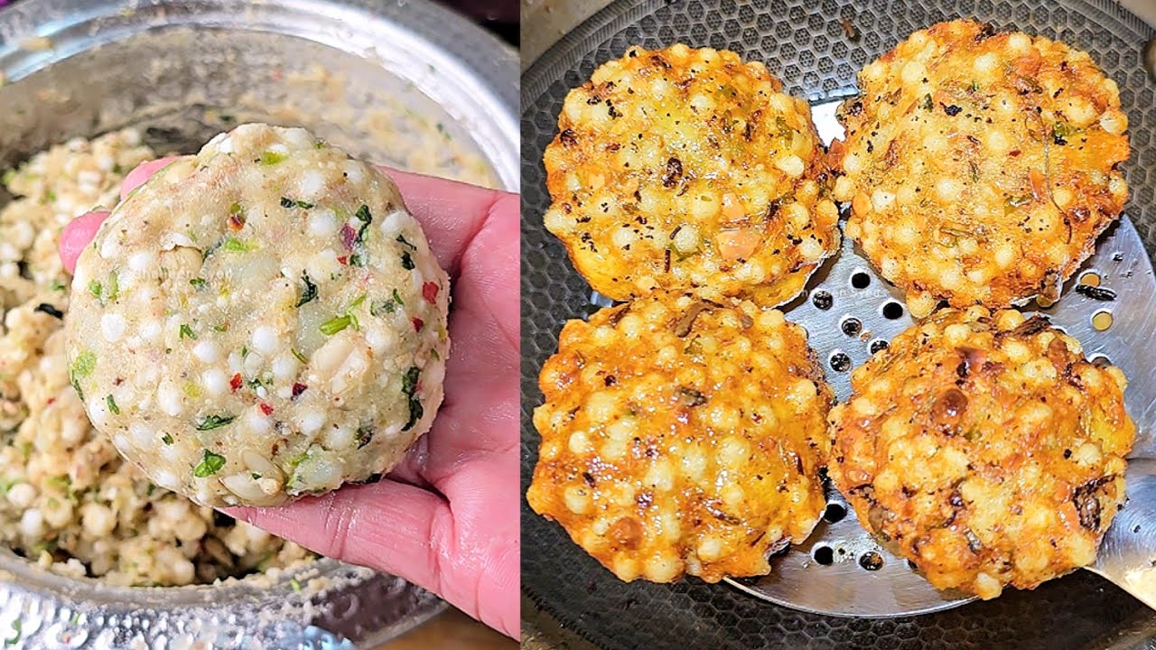 Perfect crispy sabudana vada recipe with tips | sago vada recipe 