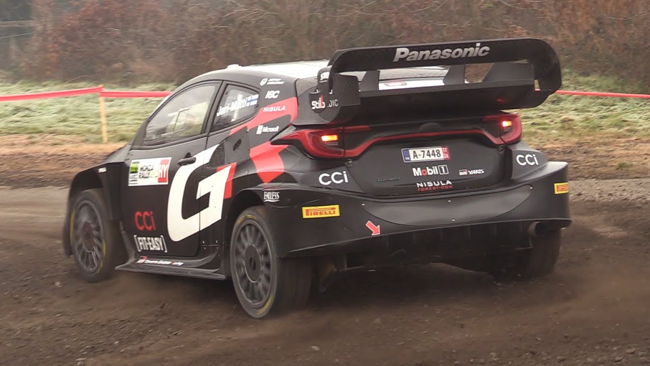Toyota GR Yaris Rally1 Testing Ahed of the New WRC Season- Ogier, Pajari and Latvala in Action!!!