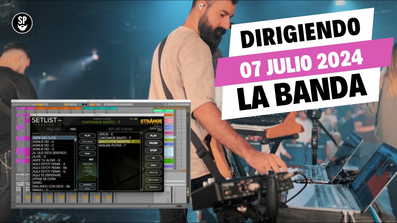 ¡Así se ve la pantalla de Ableton Live en vivo! 😲😎💪 | Dirigiendo la Banda | 07 Julio 2024
