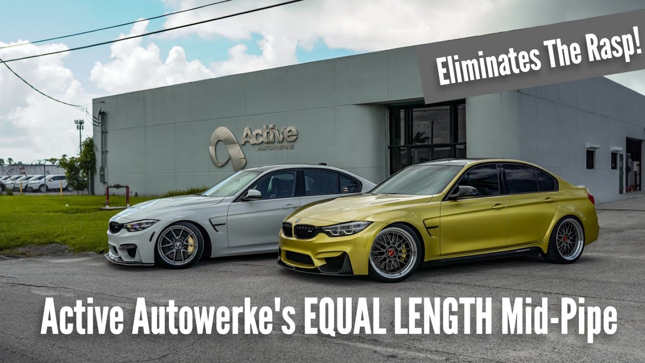 Active Autowerke's Equal Length Mid-Pipe Gives The F80 M3 It's DIGNITY Back