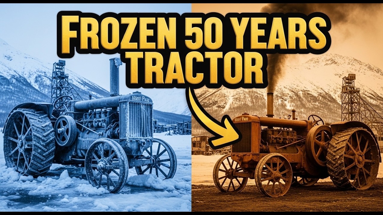 Frozen for 50 Years The 1912 Tractor Found in Alaska Still Starts