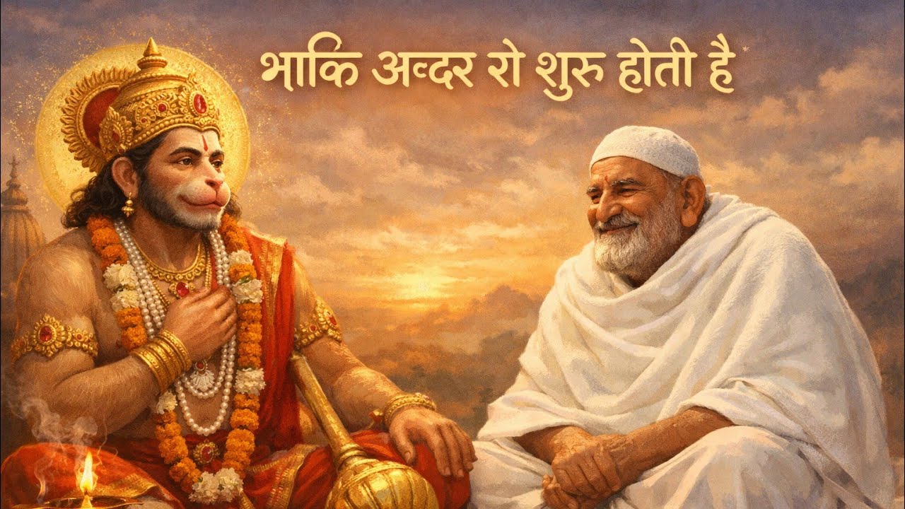 भक्ति अंदर से शुरू होती है | हनुमान जी और बाबा नीम करौली का दिव्य संदेश 🙏