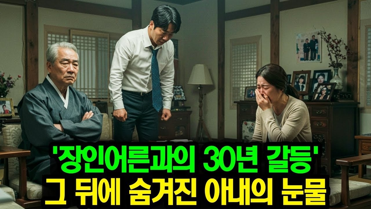 장인어른과의 30년 갈등, 그 뒤에 숨겨진 아내의 눈물