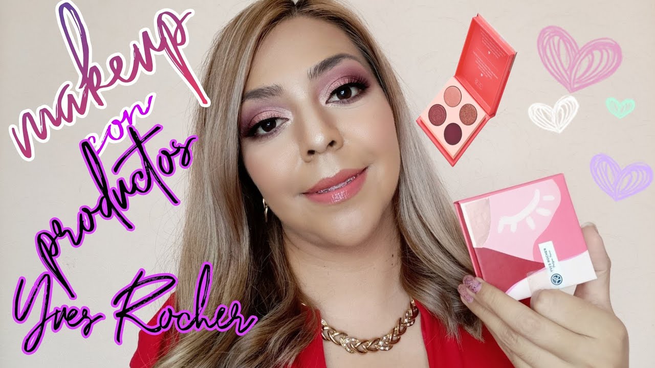 Maquillaje completo con productos Yves rocher campaña 8 2024