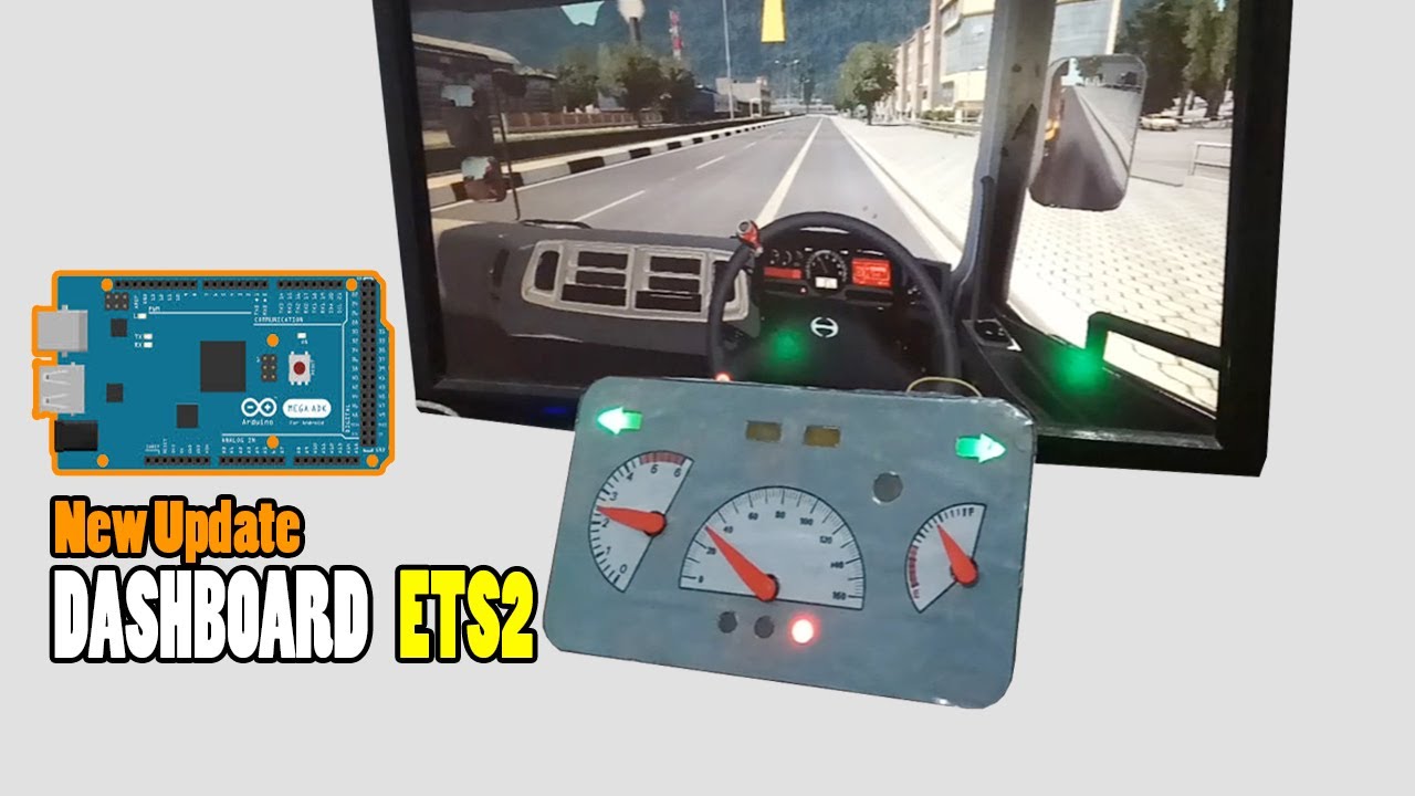 Tutorial Dashboard ETS2 Dengan Arduino Mega 2560