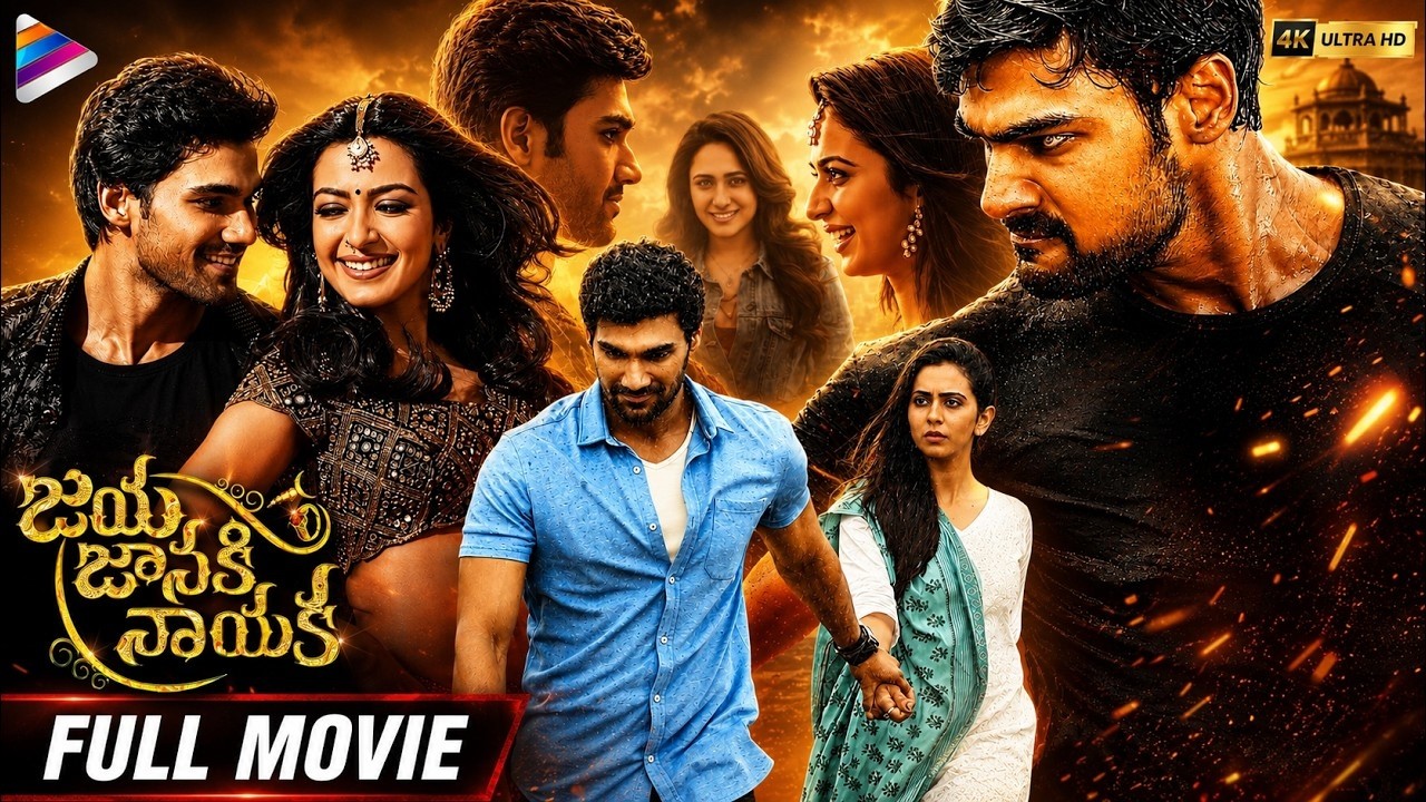 Jaya Janaki Nayaka Telugu Full Movie 4K |  Bellamkonda Srinivas | Rakul Preet Singh | Jagapathi Babu