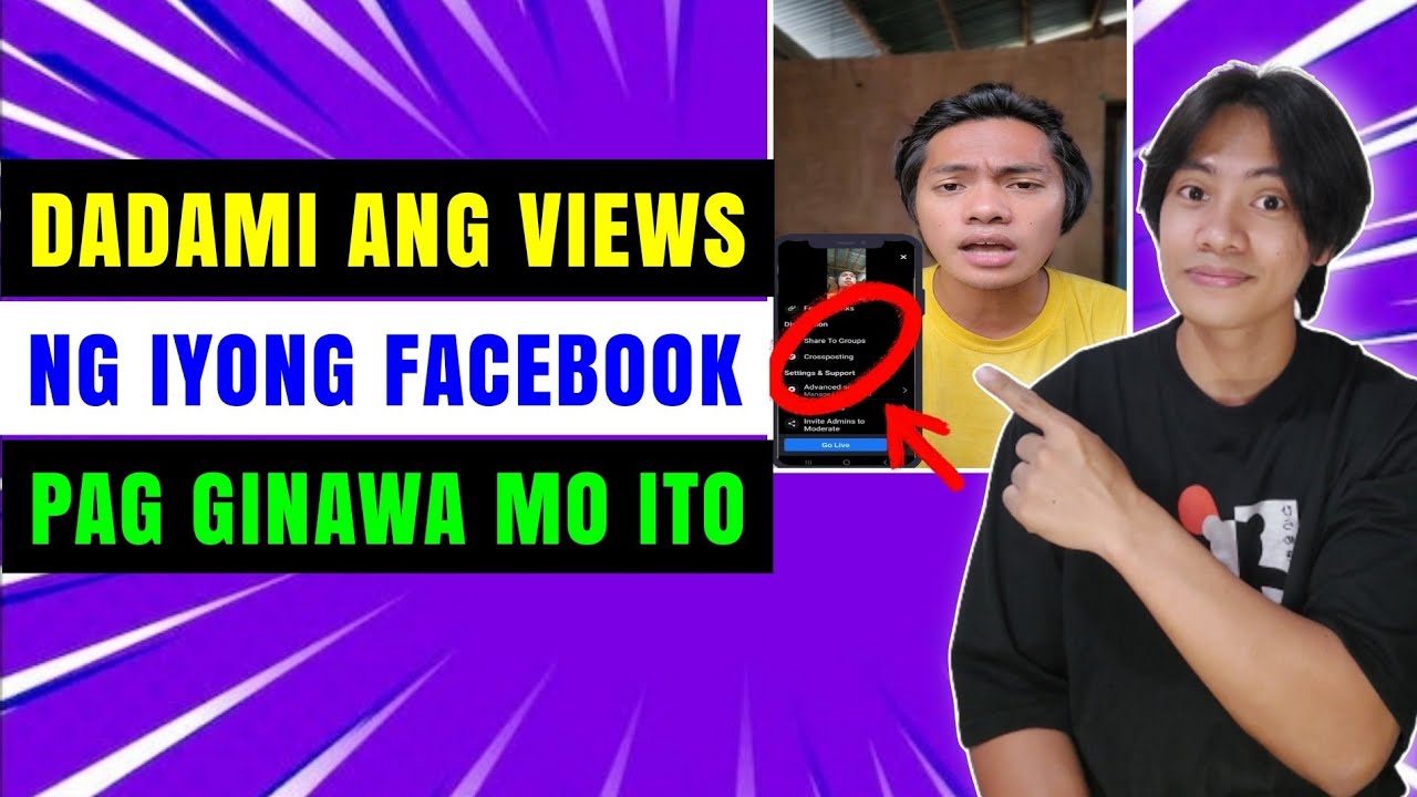 DADAMI ANG VIEWS MO PAG GINAWA MO ITO SA FACEBOOK MO