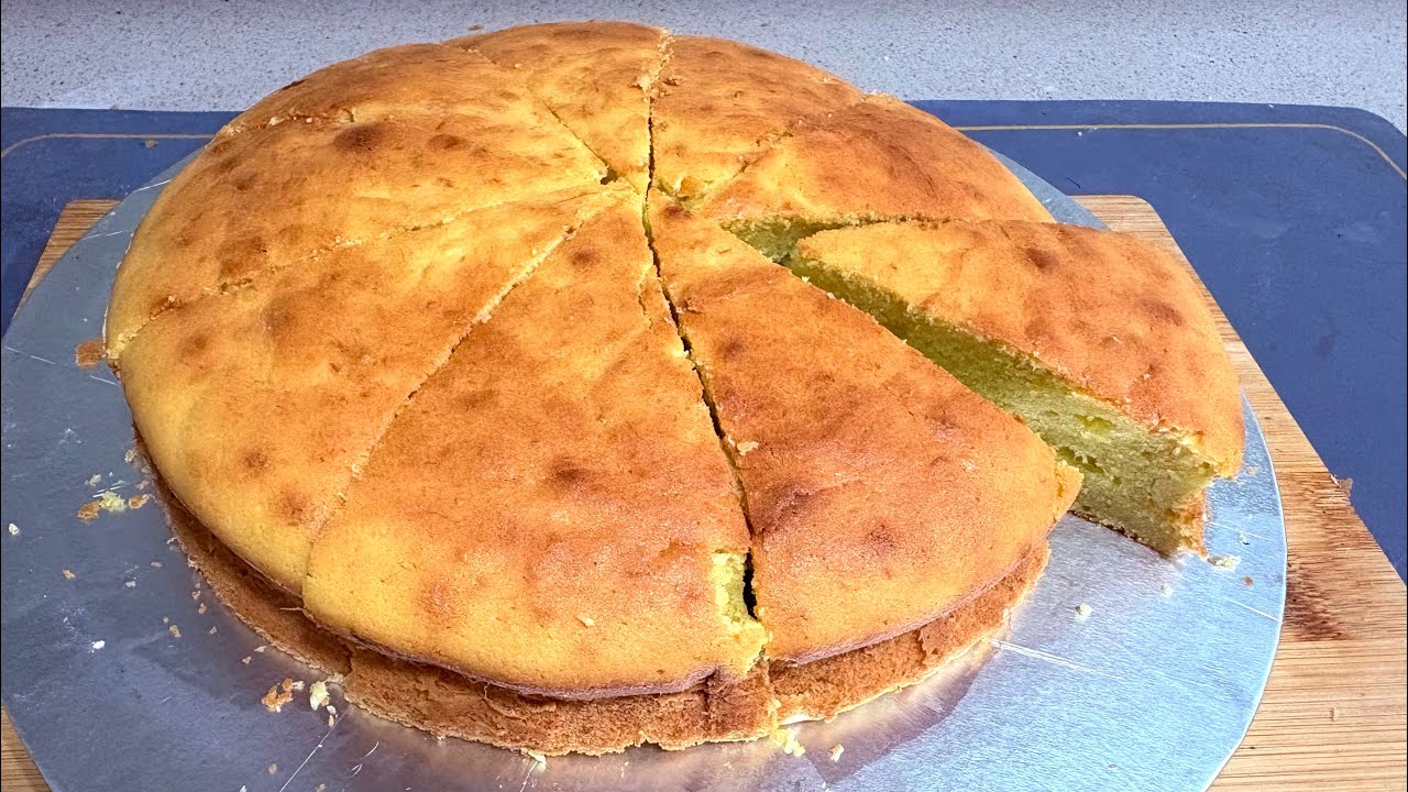 Easy Durian Cake recipe 🎂(using fresh durian) 
