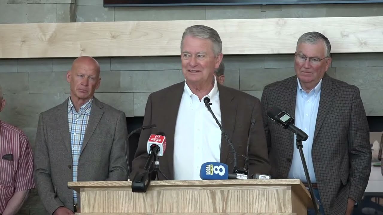 LIVE: Gov. Brad Little addresses water curtailment