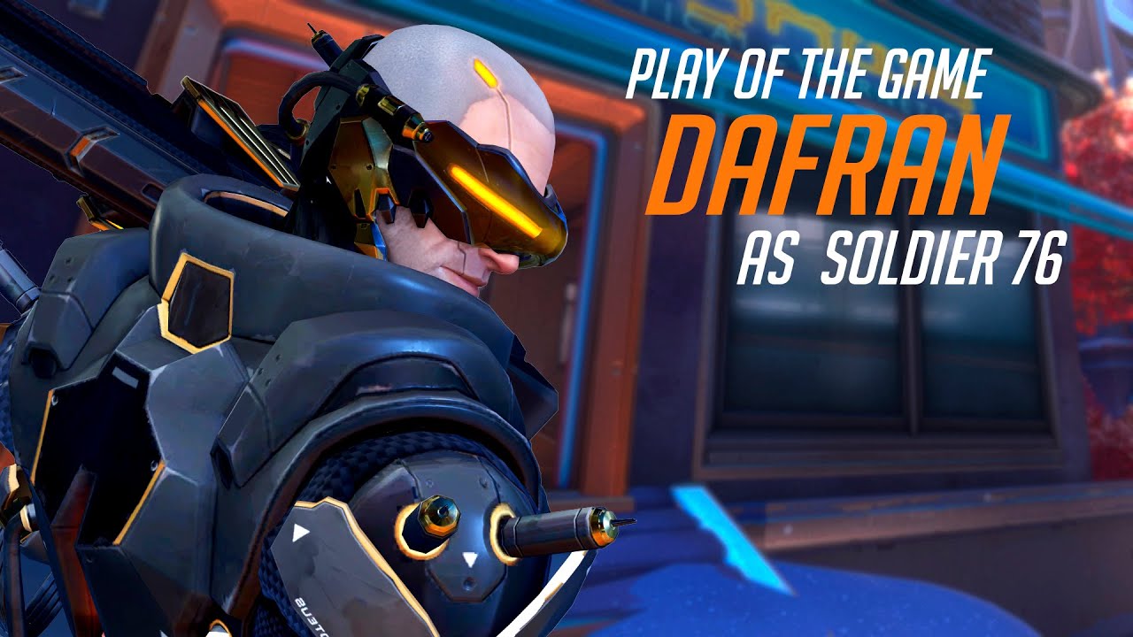 Dafran’s Soldier 76 Looks Like AIMBOT! POTG! [Overwatch 2 Season 18 Top 500]