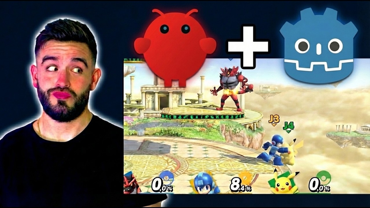 Clawdbot + Godot MCP создают игру Super Smash Bros с нуля: Лучший подход к разработке игр с испол...