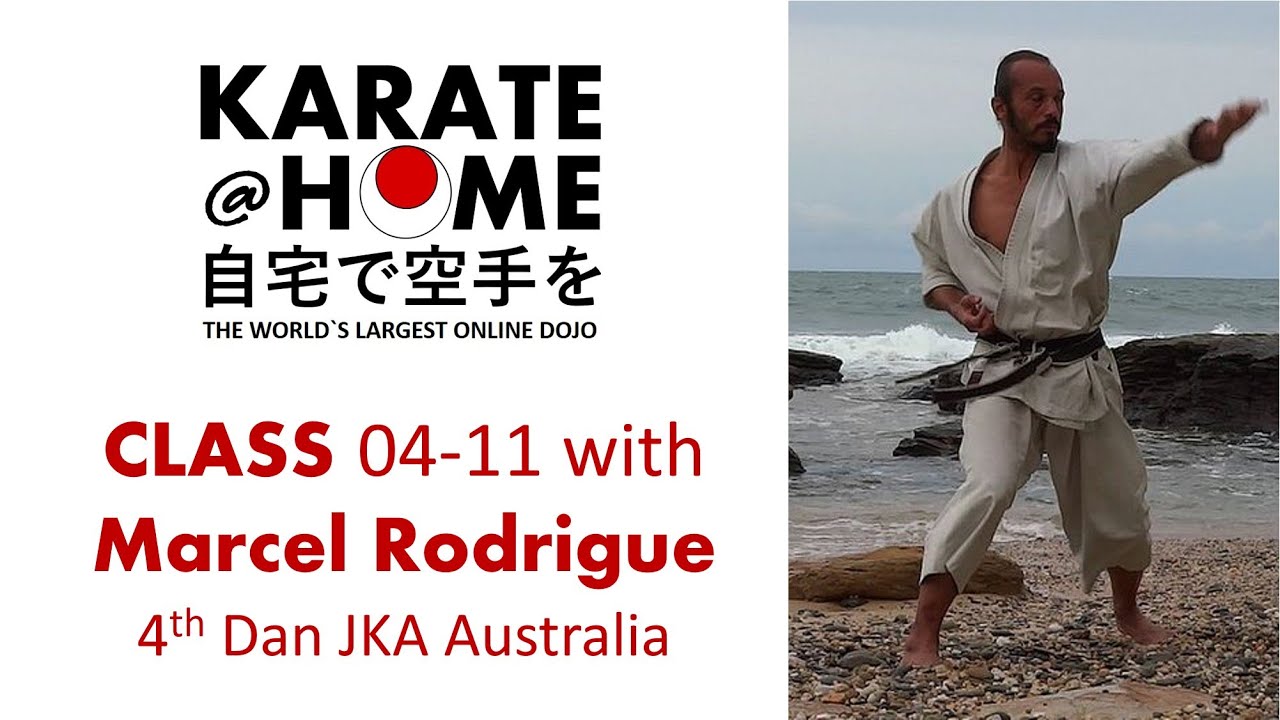 Karate@Home class 04 11 with Marcel Rodrigue