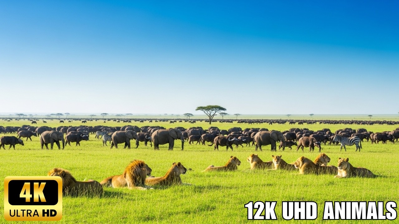 4K Wildlife Exploration: Kruger National Park, South Africa - Captivating Safari Film with African