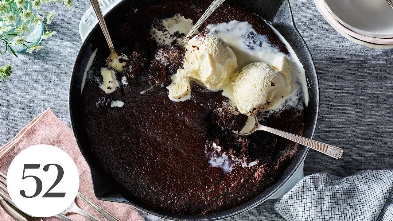 Skillet Brownie a la Mode