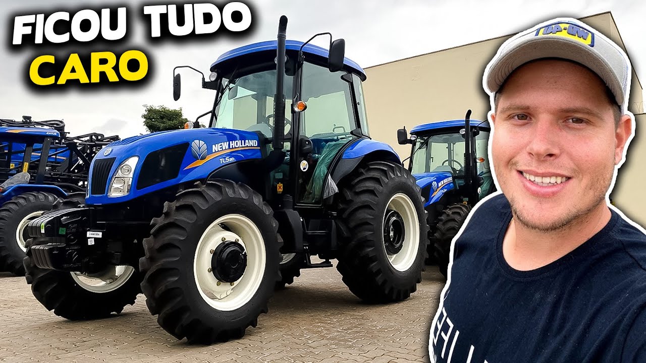 SUBIU MUITO O PREÇO DE UM NEW HOLLAND TL 5.80