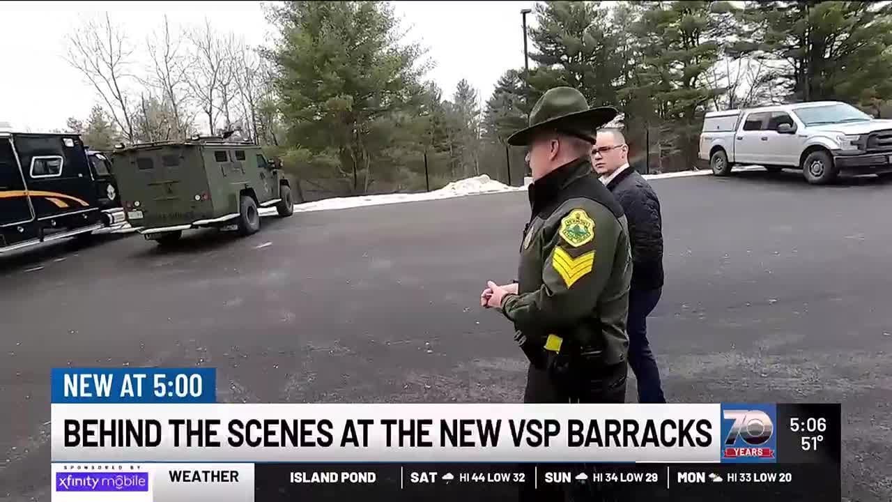Inside look at new and improved Vermont State Police barracks