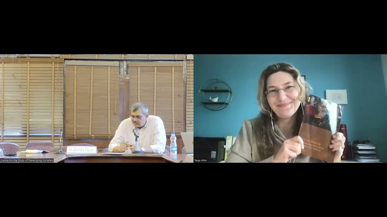 Tanja Ahlin, Lecture on ‘Digital Technologies for Remote Elder Care in Keralite Families