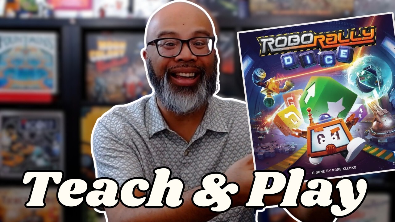 Six-sided chaos in this reimagined classic game: Robo Rally Dice! | Teach & Play