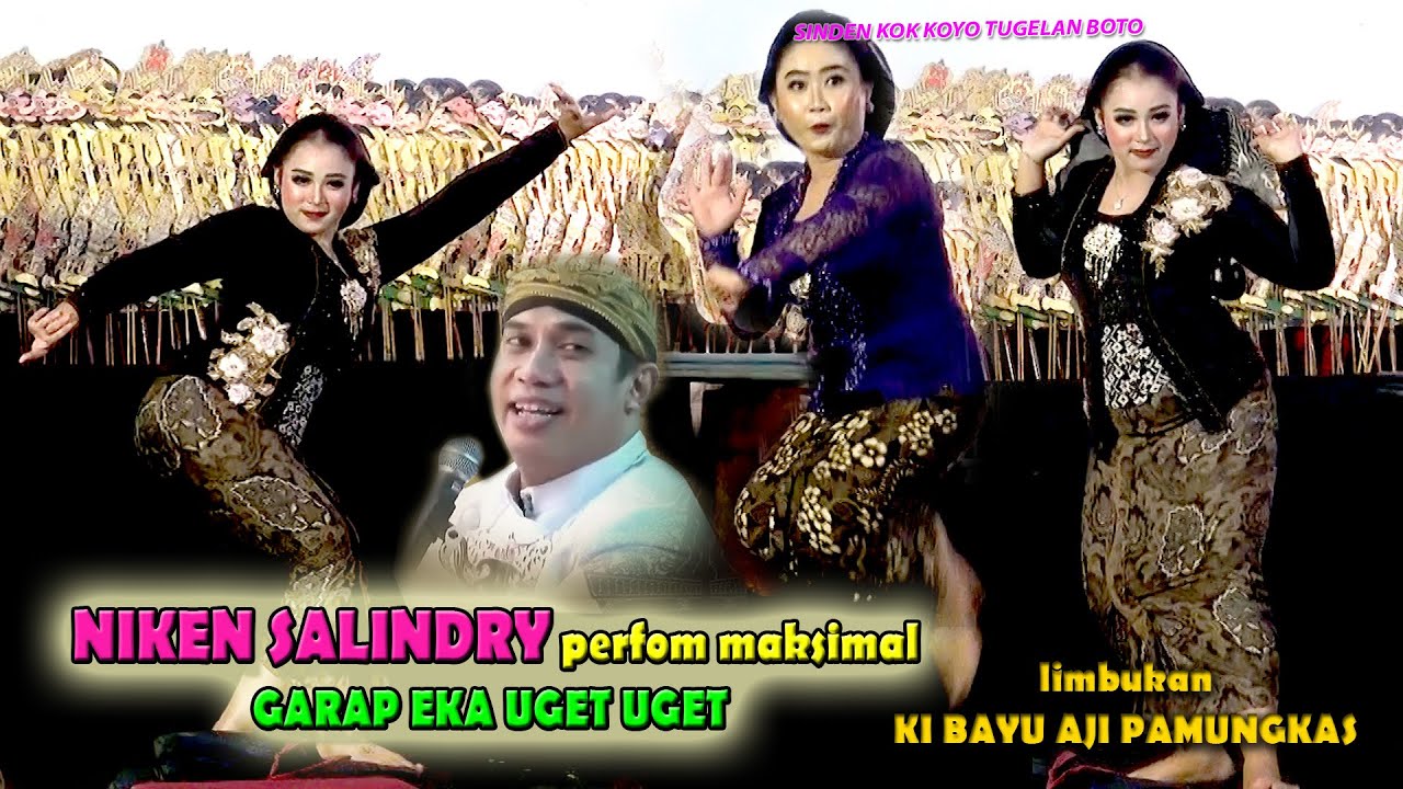 NIKEN SALINDRY & KI BAYU AJI ngerjain garap  EKA UGET UGET sinden sak ugel