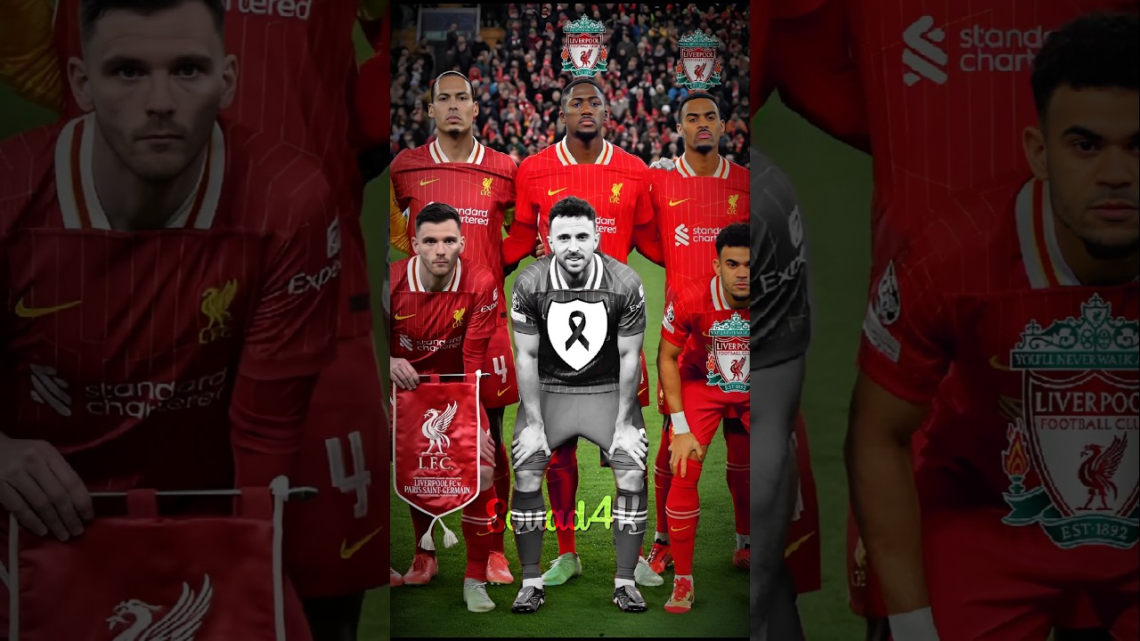 Liverpool UCL 2025 💔 Diogo Jota