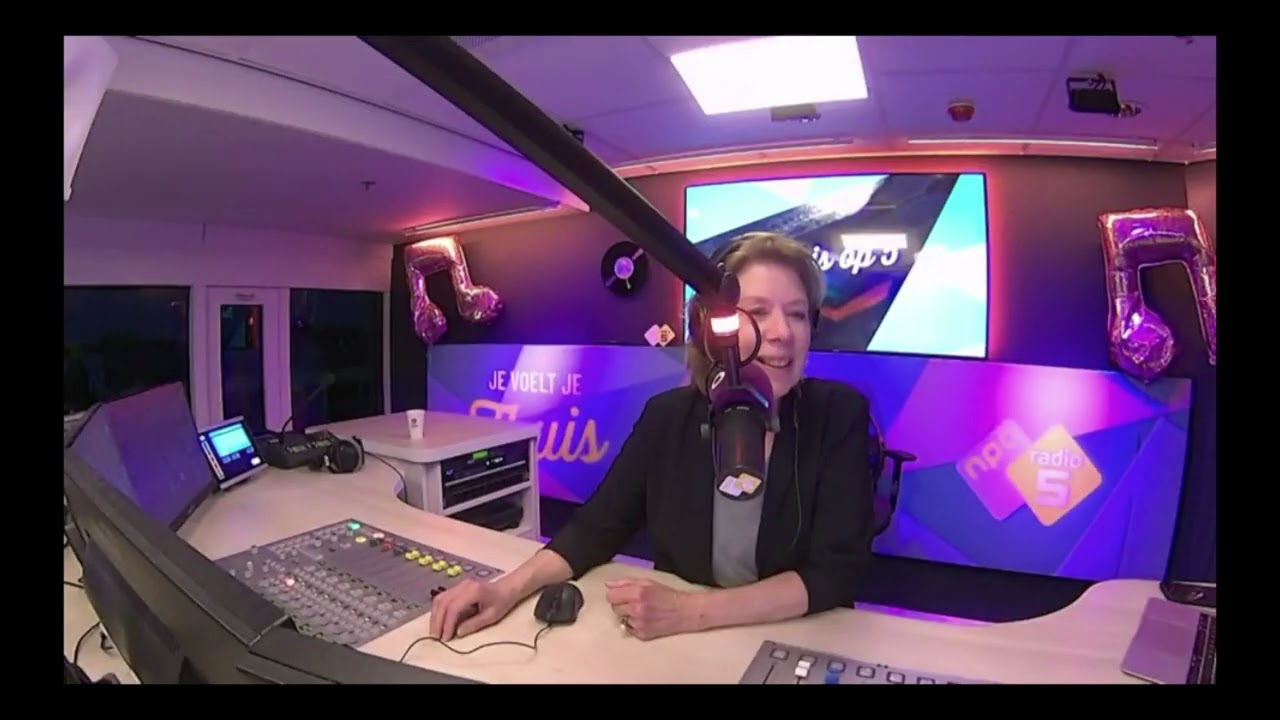 Gesprek op radio 5 over podcast “Interviews uit de jaren 80”