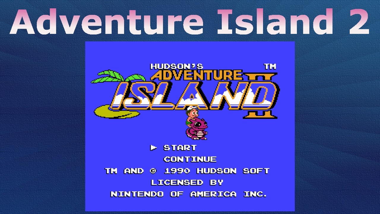 Проходження Adventure Island 2 (NES, U) | Оригінальна NES | Спроба 1