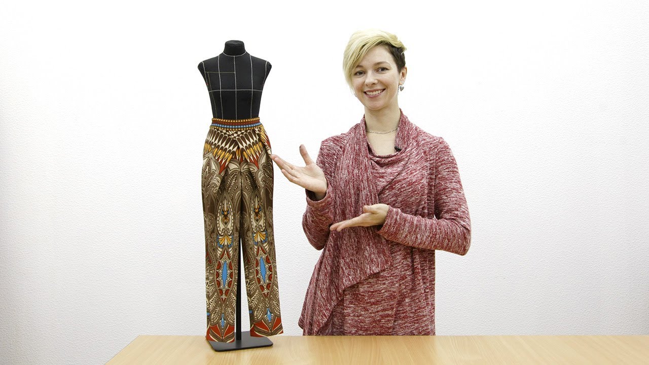 Мастер класс по моделированию БРЮК c запахом