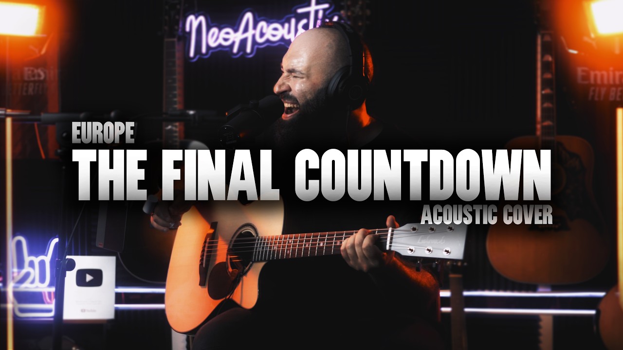 Europe - The Final Countdown Acoustic Guitar Cover ft. William Halajyan Solo