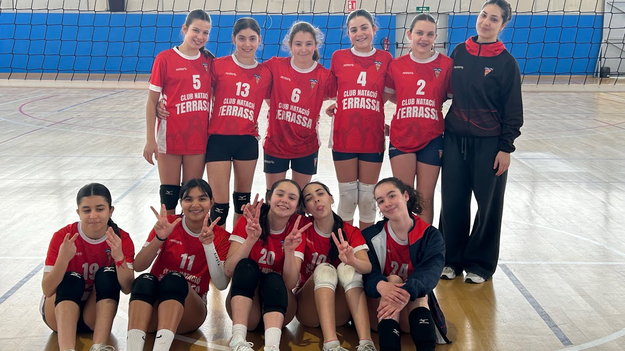 ¡CNTerrassa Voleibol infantil B está emitiendo en directo!