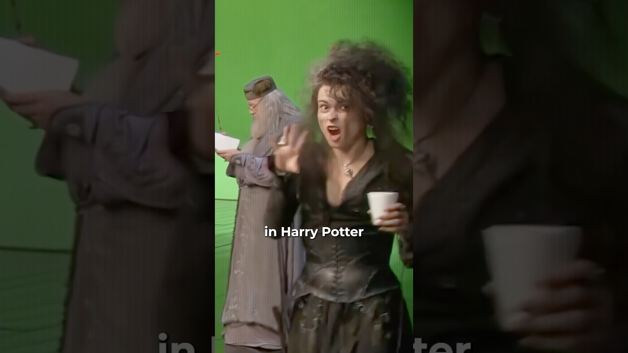ヘレナ・ボナム・カーターがハリー・ポッターのセットから小道具を盗んだ！？ #harrypotter #helenabonhamcarter