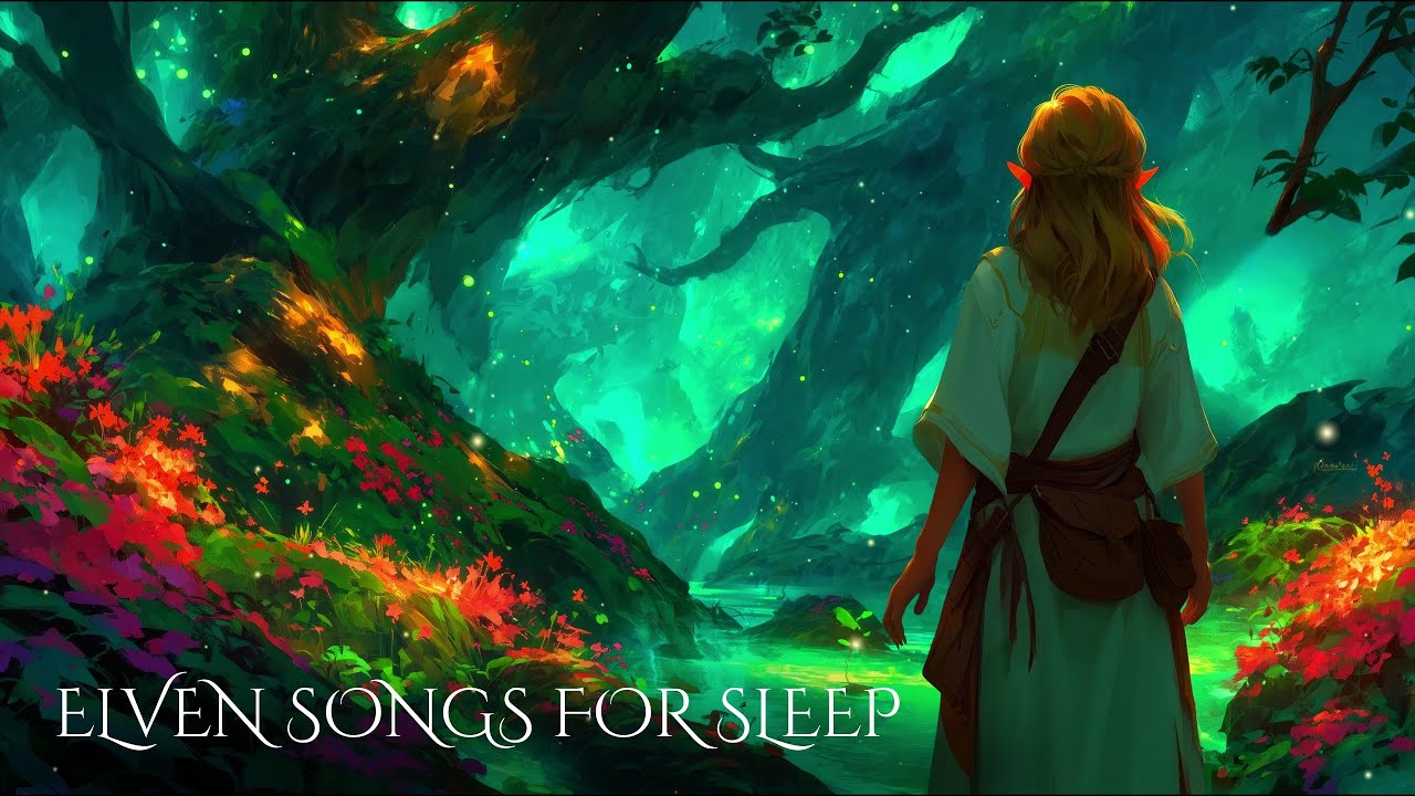 Эльфийская Музыка для Глубокого Спокойствия, Снятия Тревоги и Мирного Сна | Исцеляющая Атмосфера Э..