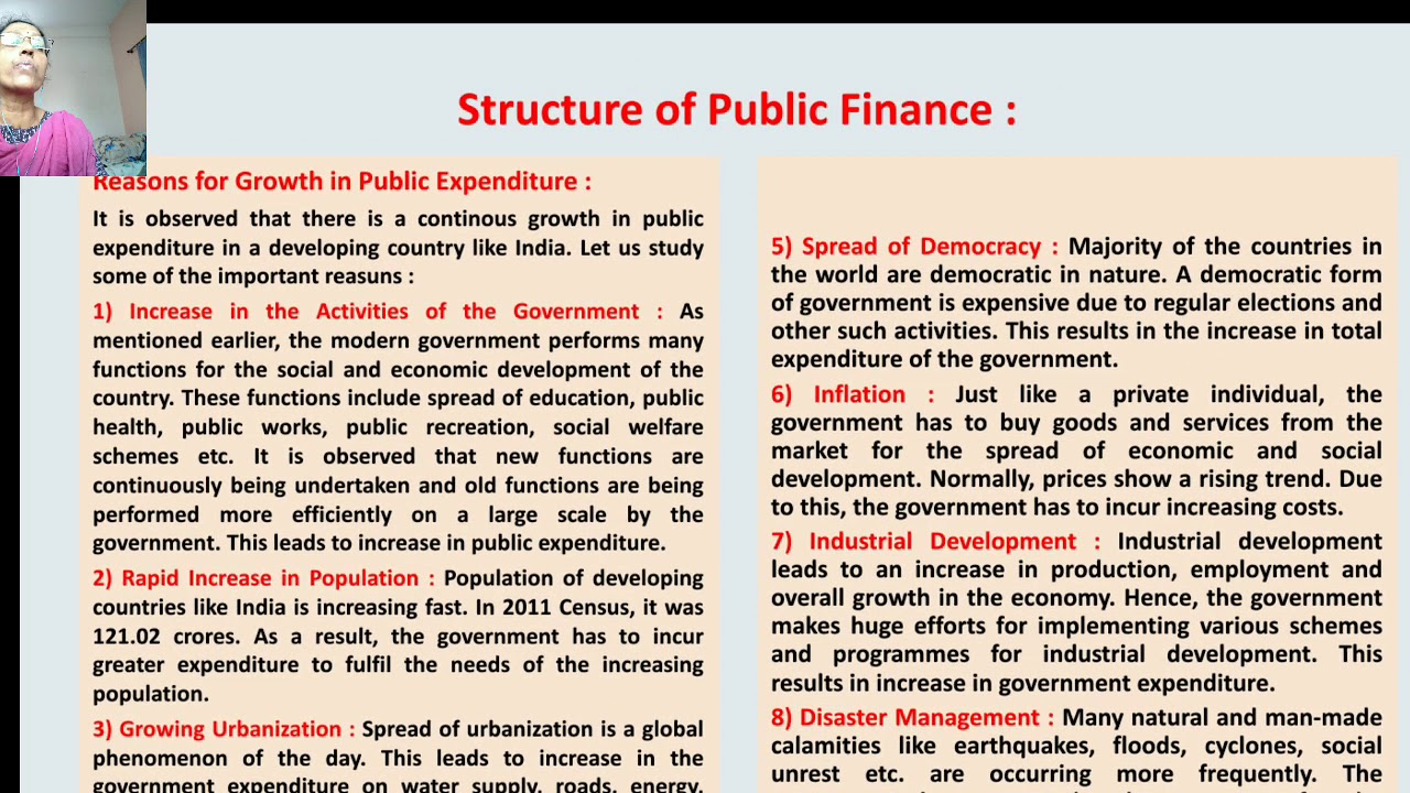 XII Standard Economics. Chapter 8.Public Finance in India.