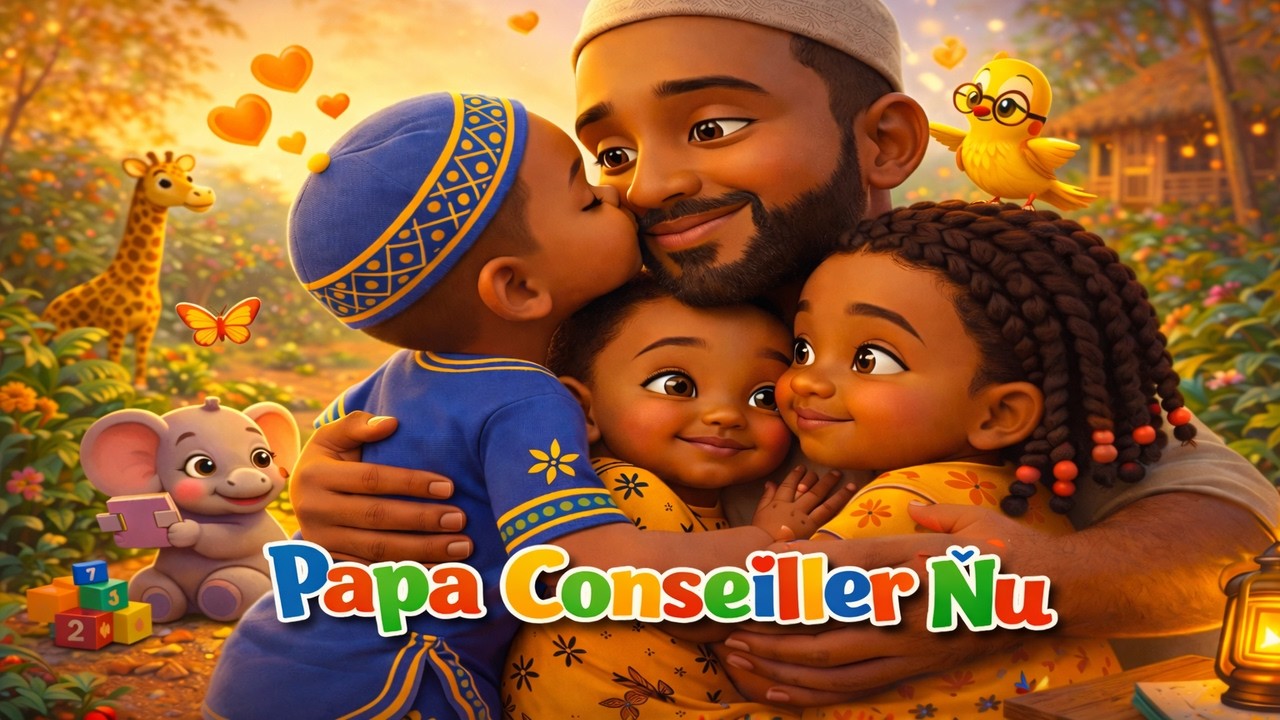 Papa Conseiller Ñu | Comptine Wolof pour Enfants – Digit Kids