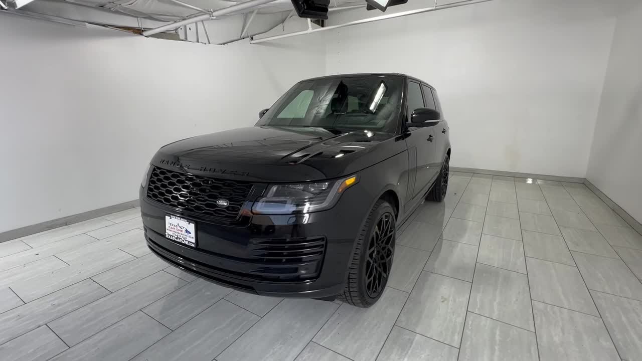 2019 Land Rover Range Rover SUPERCHARGED 4WD BLIND SPOT ASSIST LANE DEPARTURE  TX Carrollton, D...