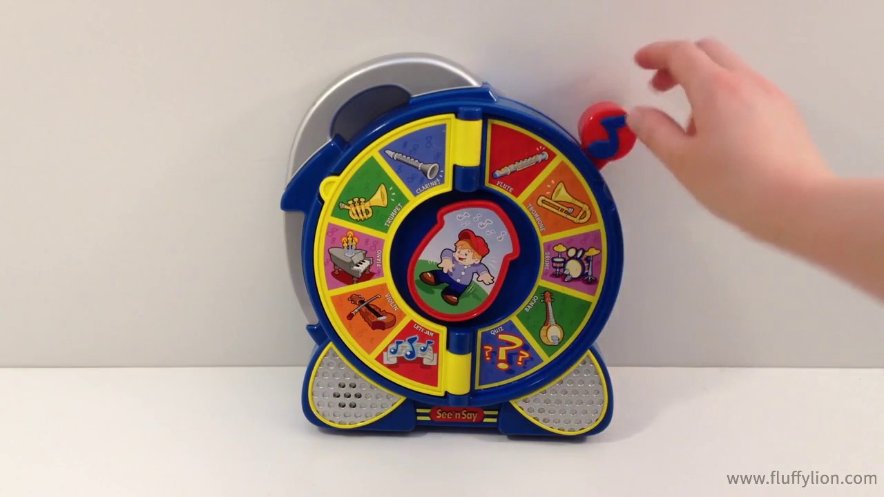 Fisher Price Little People See 'N Say Toy Learn Instruments For Kids Sounds Lights Music