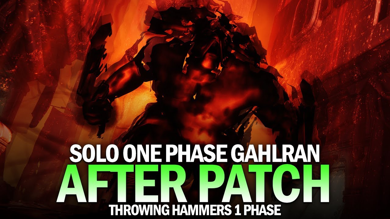 Solo One Phase Nightmare of Gahlran (After Patch) [Destiny 2]