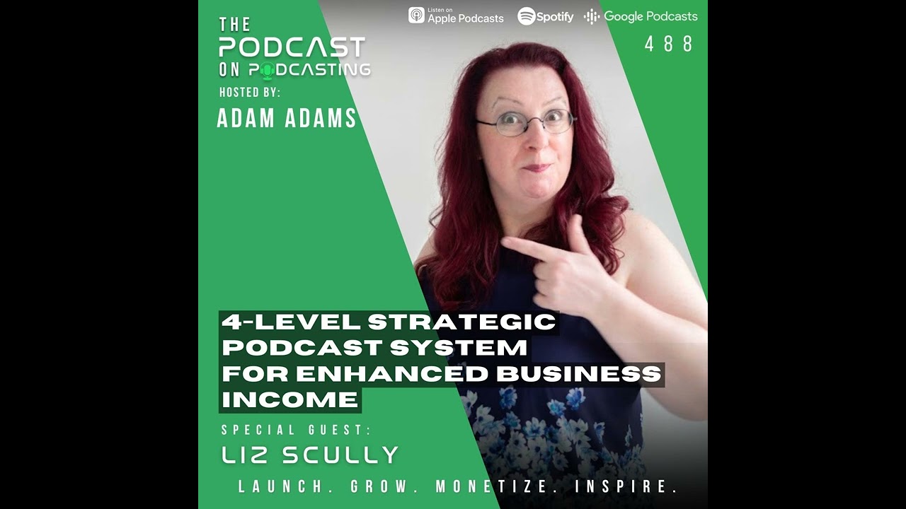 4-Level Strategic Podcast System For Enhanced Business Income - Liz Scully [488]