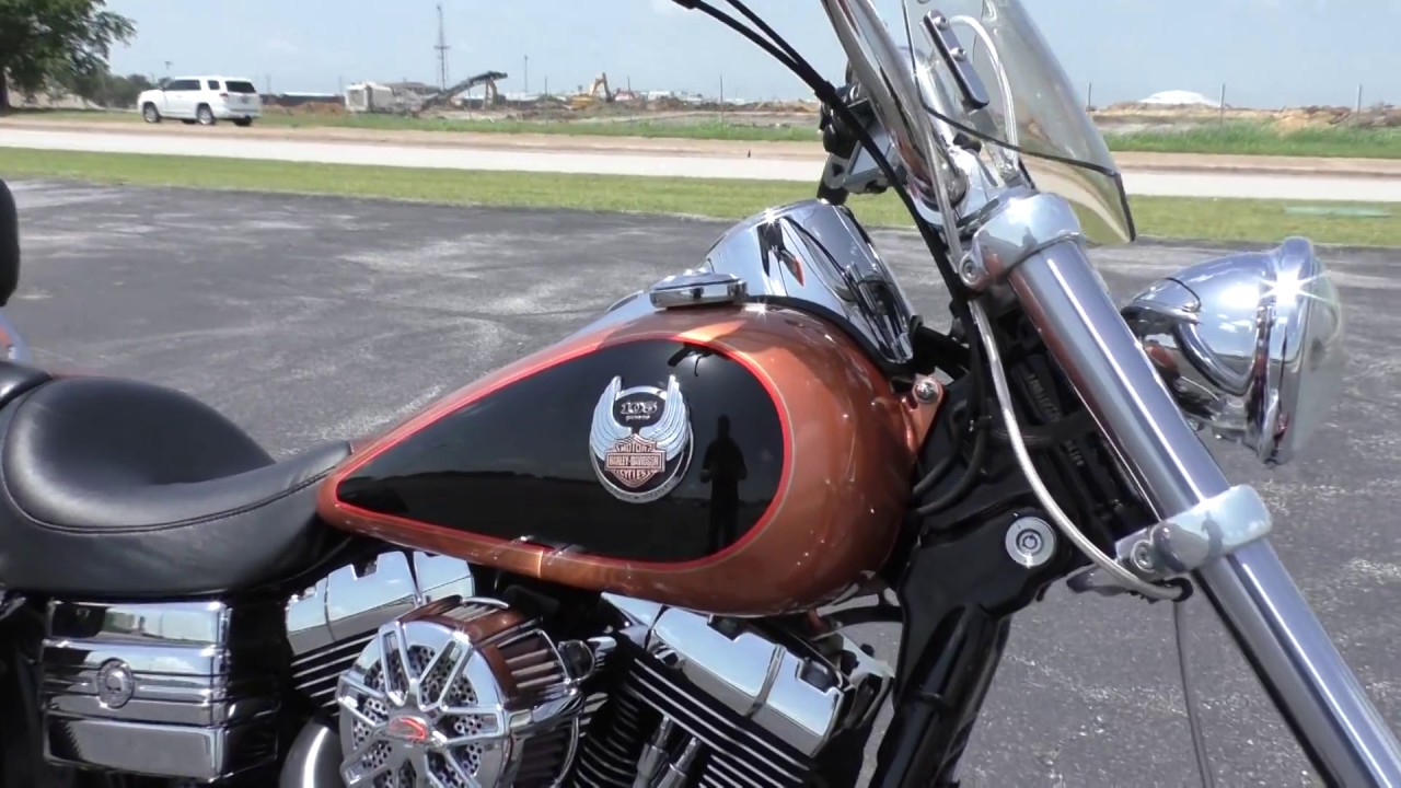 320812 - 2008 Harley Davidson Dyna Wide Glide 105th Anniversary - Used motorcycles for sale