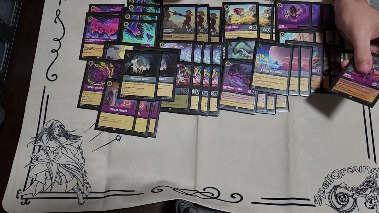 ONE-TURN 21 LORE COMBO!! AMETHYST/STEEL JAFAR JETSAM DECK CHEF - DECK PROFILE DISNEY LORCANA