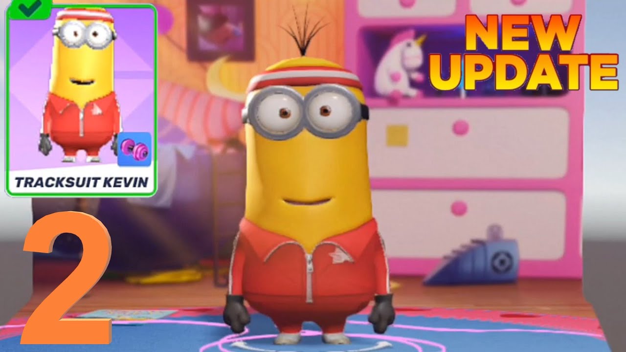 Minion Rush UNITY beta Tracksuit Kevin minion fullscreen gameplay walkthrough part 2 ios android