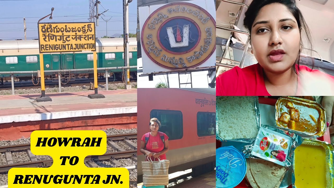 Howrah to Tirupati by Duronto Express Train | Full Journey Travel Vlog | Enthusiastic Heart 