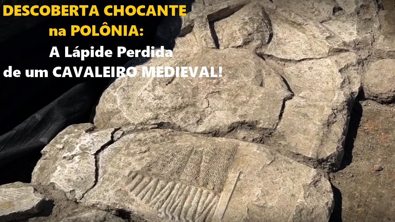 DESCOBERTA CHOCANTE na POLÔNIA - A Lápide Perdida de um CAVALEIRO MEDIEVAL!