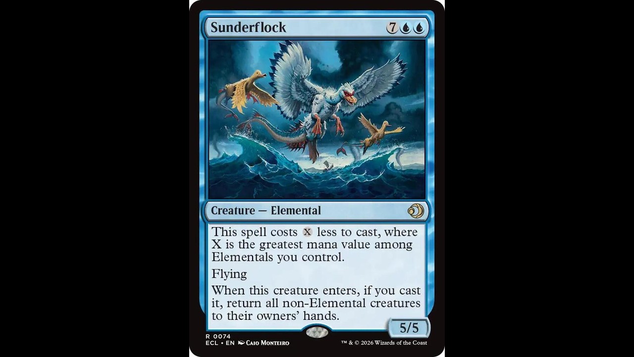 Mono blue lesson elementals