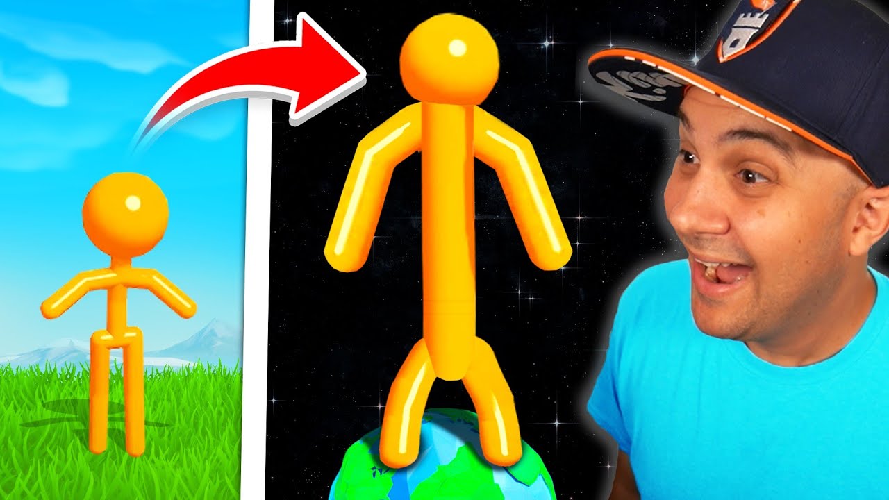 Growing My Body 1,000,000 MILES! | Tall Man Run