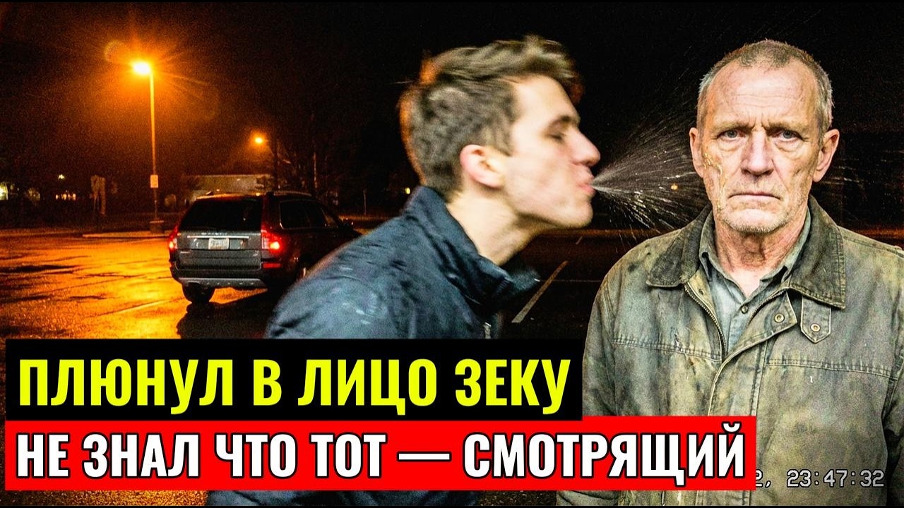 Мажор ПЛЮНУЛ в лицо зеку на воле, не зная что тот — СМОТРЯЩИЙ трёх зон