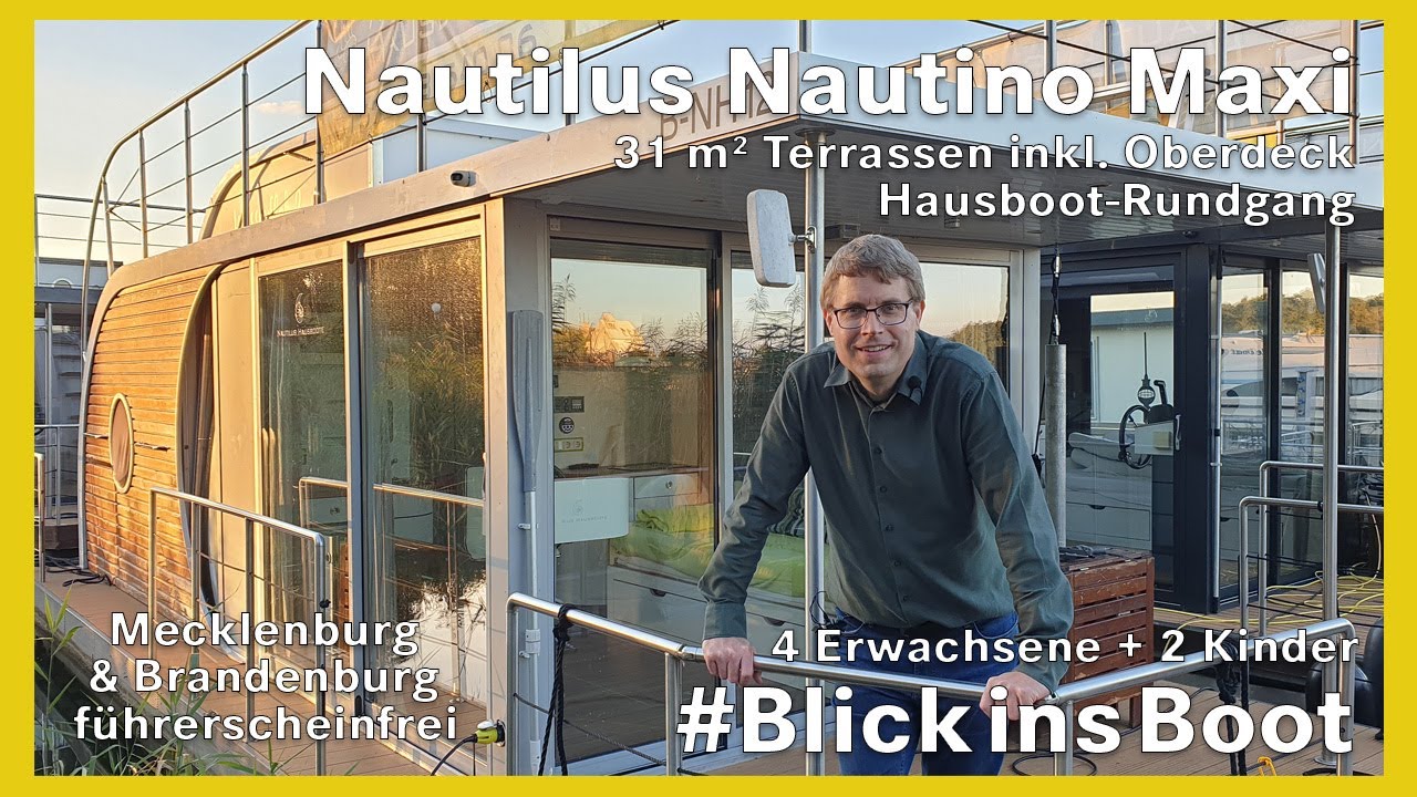 Hausboot Nautilus Nautino Maxi - Bootsbesichtigung