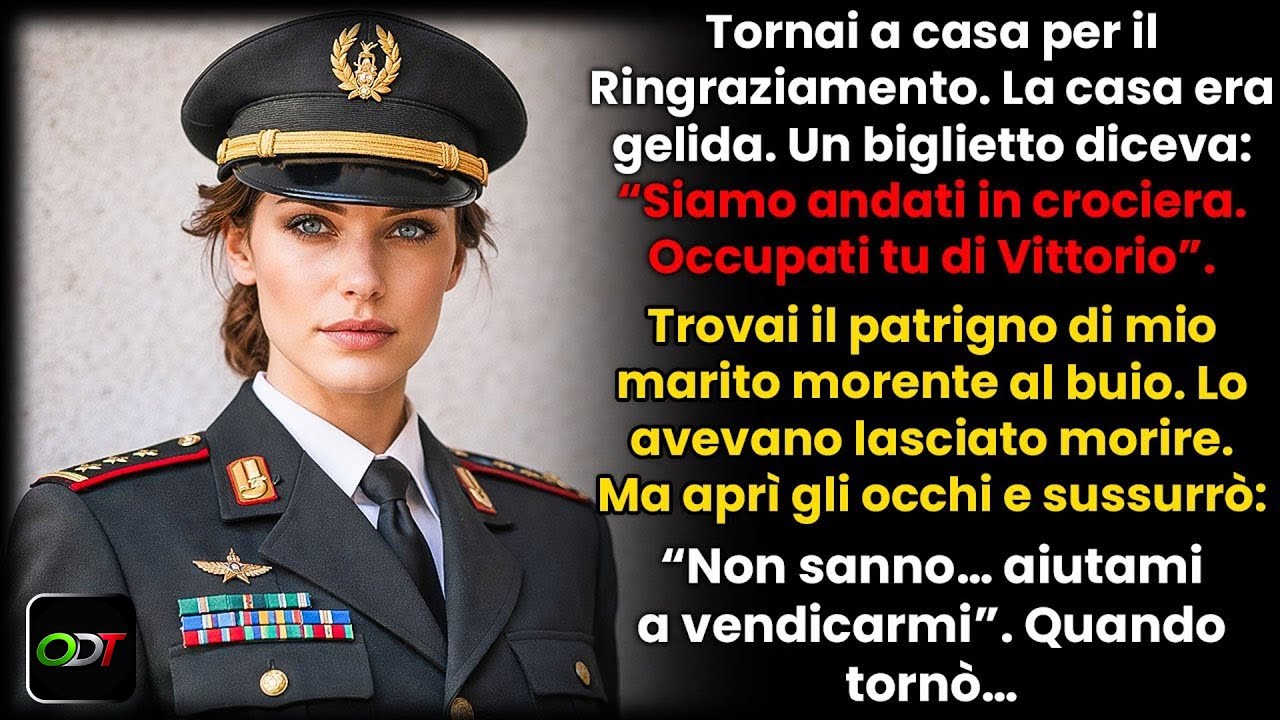Tornai per il Ringraziamento e trovai mio marito sparito—solo con il patrigno morente