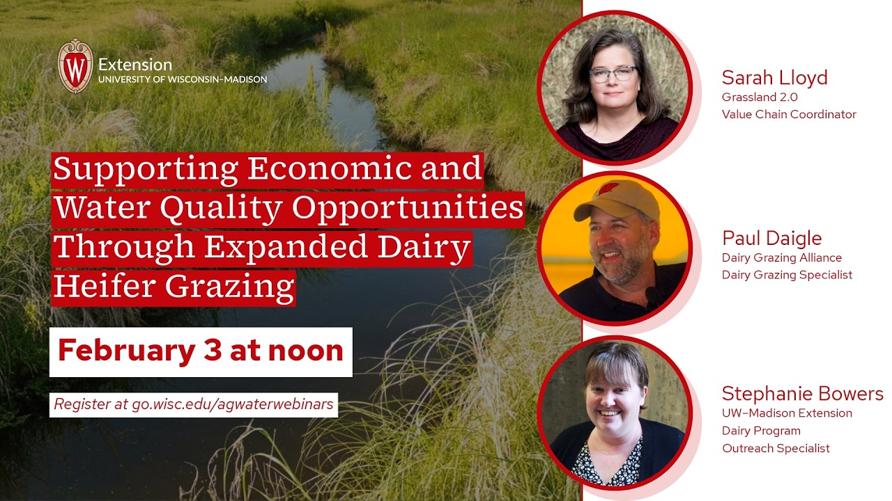 Economic and Water Quality Opportunities Through Grazing Dairy Heifers