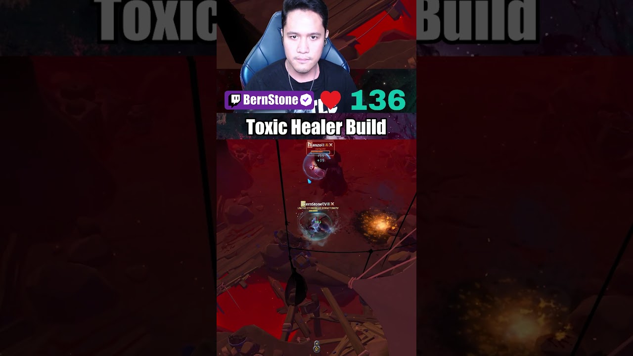 This Toxic Healer Build #albiononline